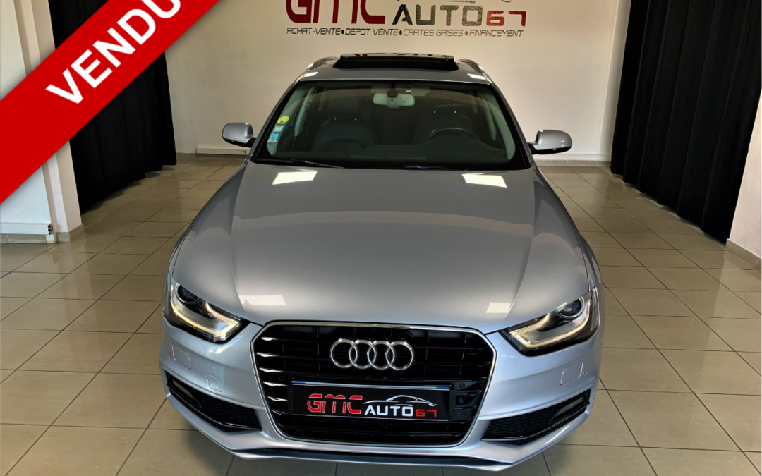 AUDI A4 AVANT 2.0 TDI 190 BVA AMBITION LUXE – 2015