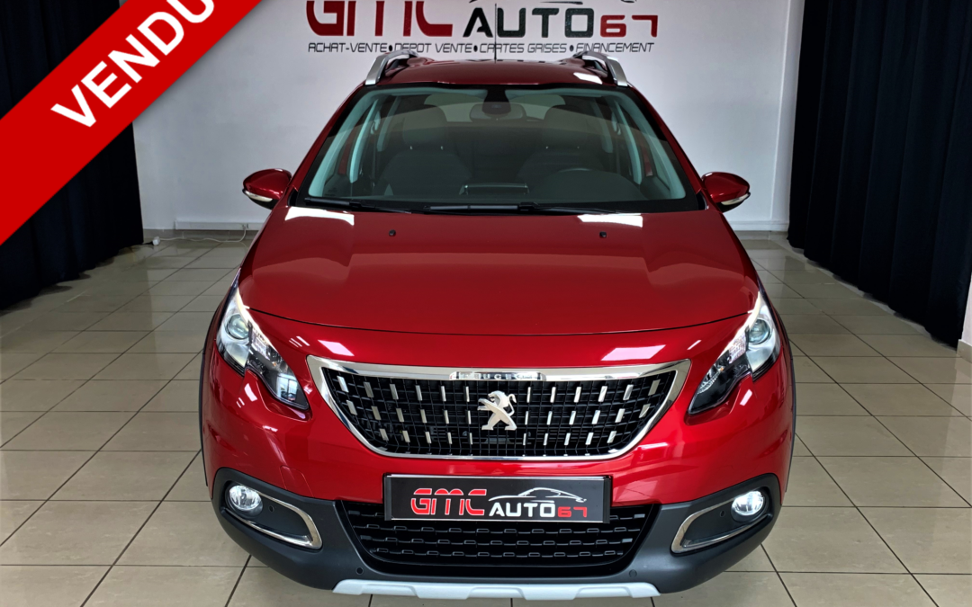 PEUGEOT 2008 1.2 PURETECH 110CH S&S EAT6 ALLURE – 2018