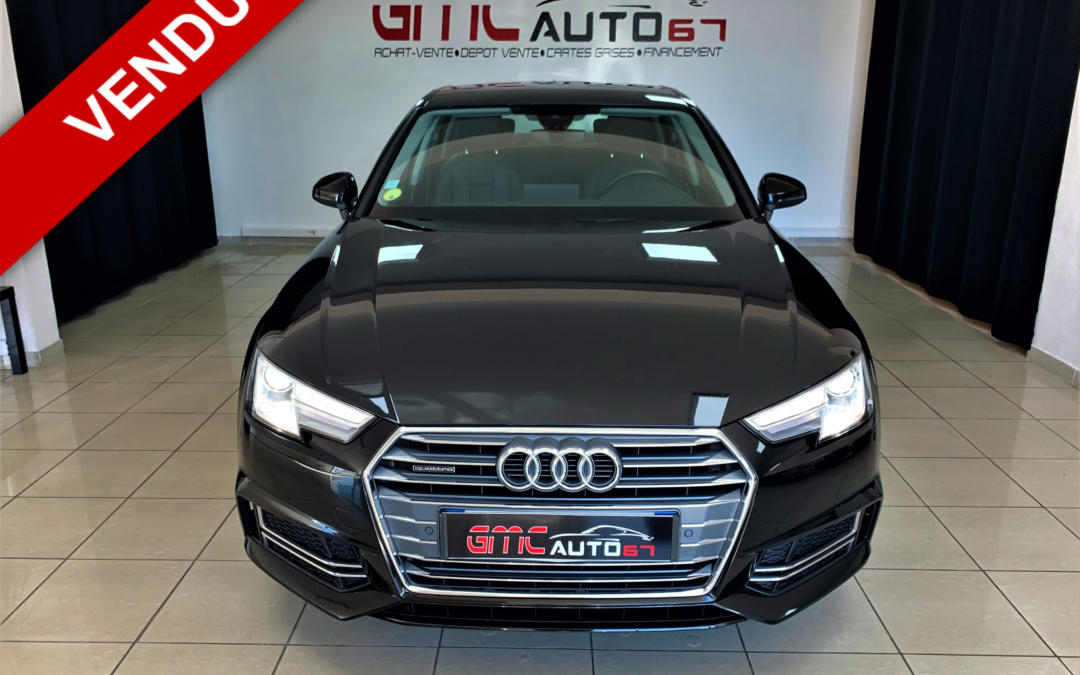 AUDI A4 QUATTRO 2.0 TDI 190 DESIGN LUXE – 2016