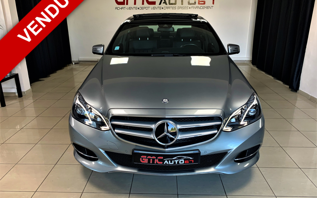 MERCEDES CLASSE E 300 BlueTEC HYBRID EXECUTIVE A – 2015