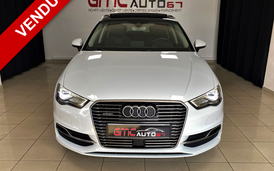 AUDI A3 SPORTBACK 1.4 TFSI 204CH E-TRON AMBIENTE S-LINE S-TRONIC 6 – 2016