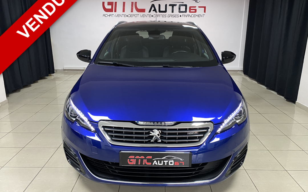 PEUGEOT 308 SW 2.0 BLUEHDi 180CH S&S EAT6 GT – 2017