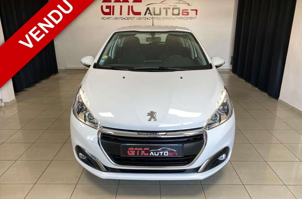 PEUGEOT 208 BUSINESS 1.6 BlueHDi 100ch S&S BVM5 ACTIVE – 2018