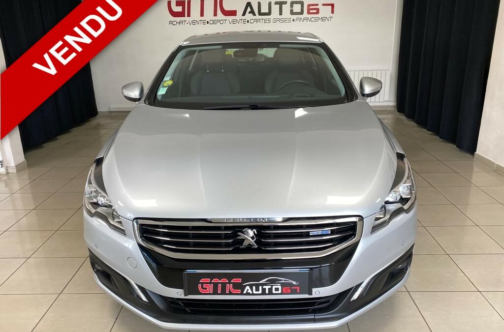 PEUGEOT 508 2.0 BLUEHDI 150CH S&S BVM6 FELINE – 2016