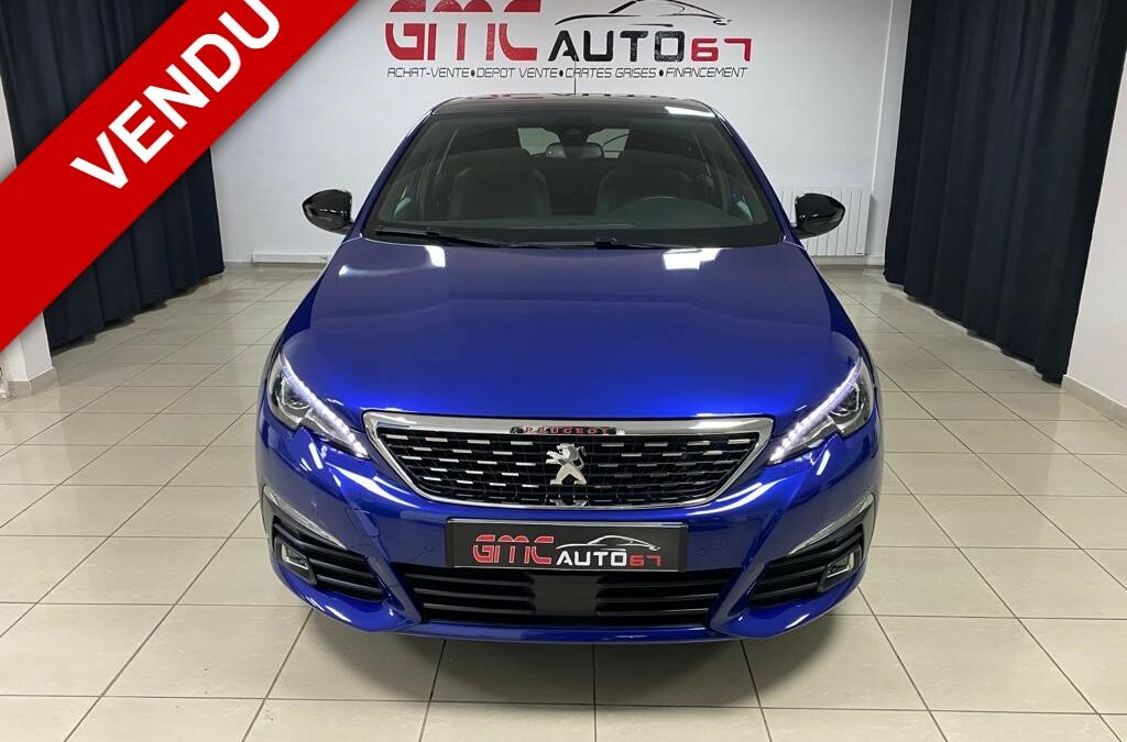 PEUGEOT 308 1.2 PURETECH 130CH S&S EAT6 GT LINE – 2018